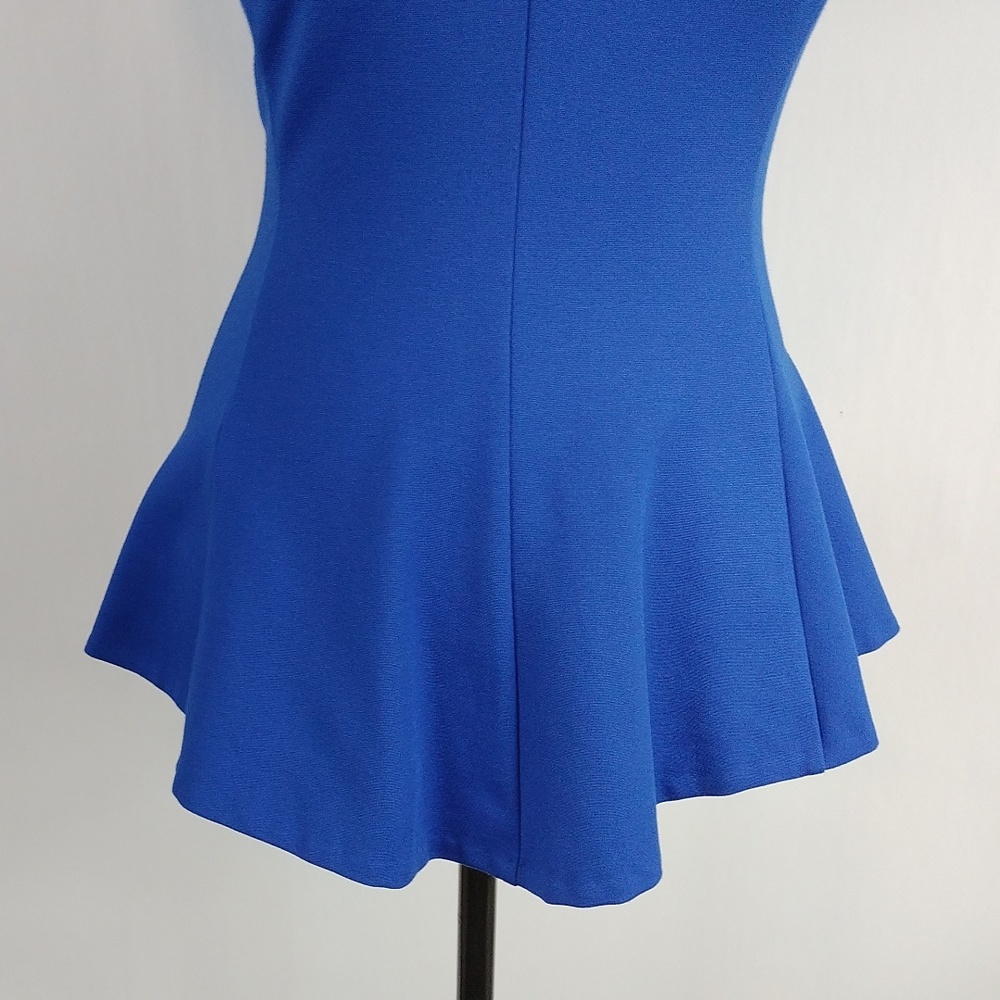 Aritzia Wilfred Blue Peplum Top - Picture 5 of 9